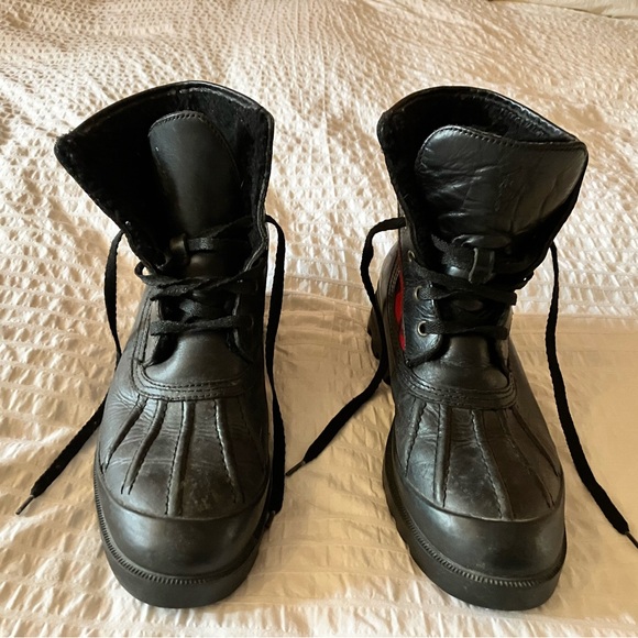 Bottes - Boots Polo Ralph Lauren Tartan colour Red , Rubber and Textile.. - Picture 3 of 6